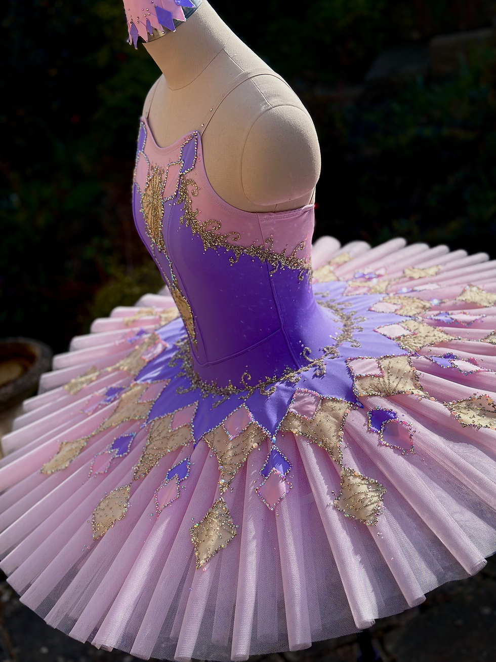 Thumbnail: Super Sparkly Pastel Harlequinade Tutu