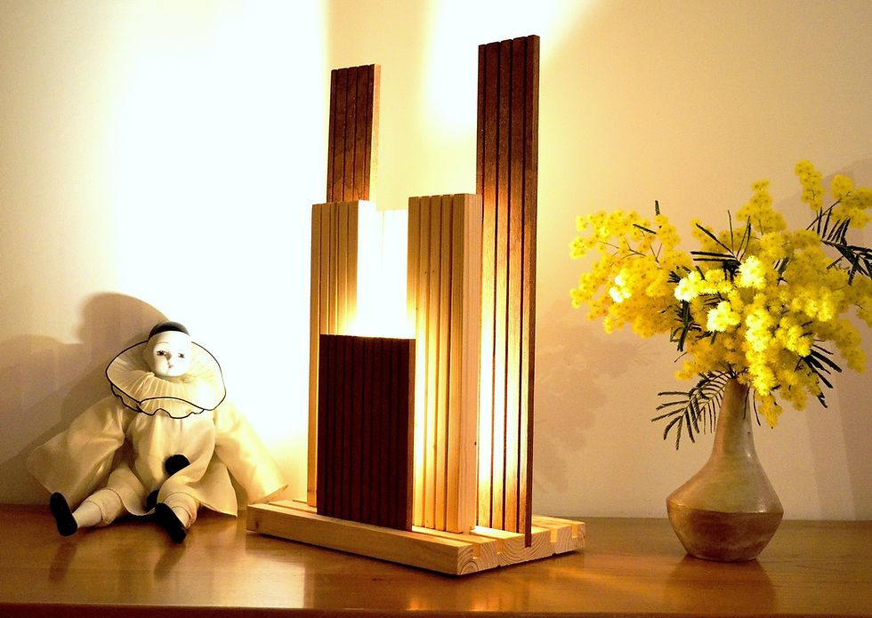 Miniature : Yabato: lampe LED en bois, made in France