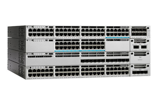 WS-C3850-48F-E Cisco Catalyst 3850 48 Port Full PoE+ IP Services