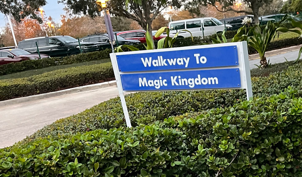 magic kingdom walkway