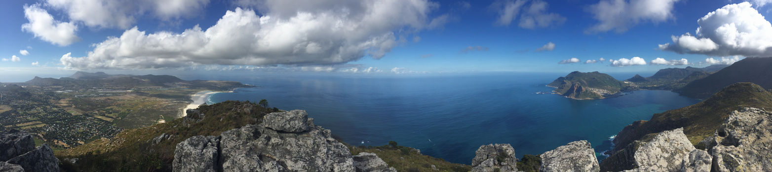 Panoramic view of the Cape Peninsula from Chapman's Peak