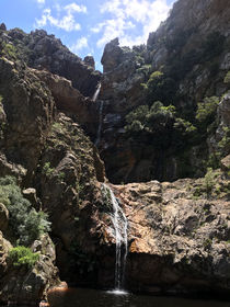 Waterfall at Steenbras Nature Reserve.