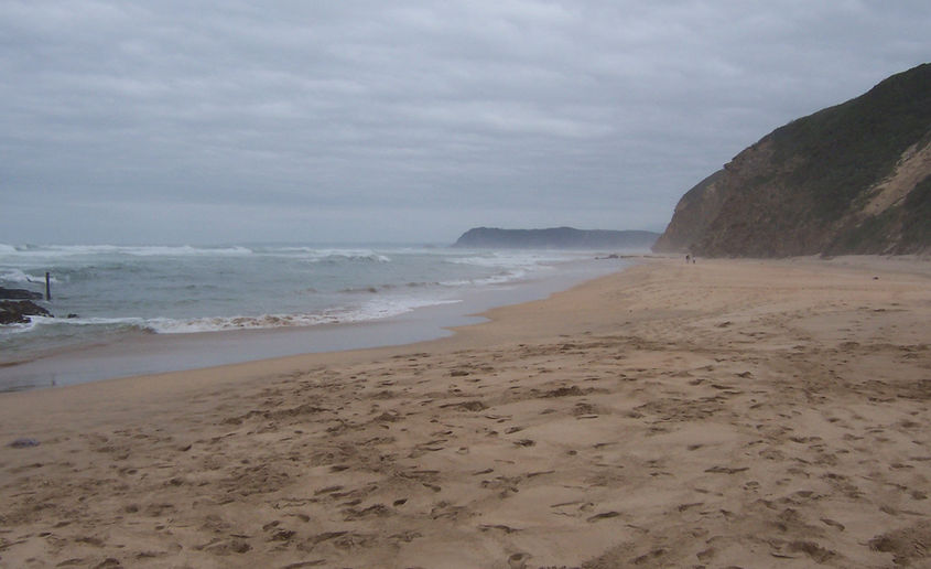 Beach at Goukamma Nature Reserve.