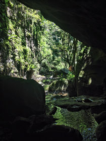 A cave at Tranquility Pools in the Drakensberg.