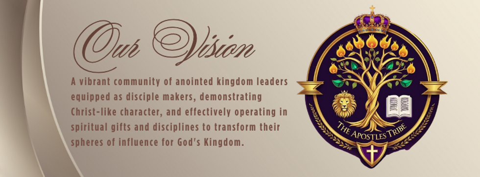 A vibrant community of anointed kingdom leaders equipped as disciple makers, demonstrating