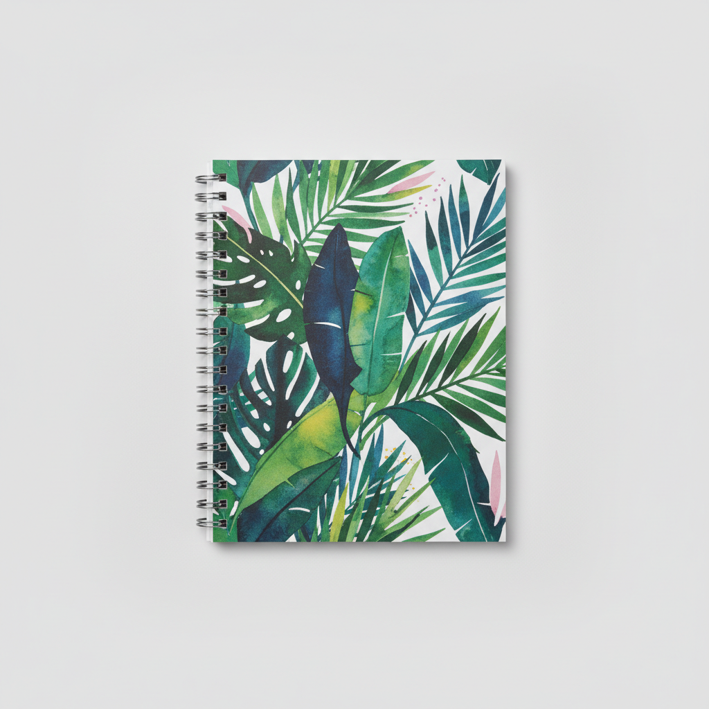 Caderno Capa Ilustrada