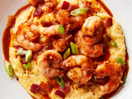 Krevetiroog maisipudruga