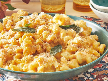Makaronid juustu ja kõrvitsaga