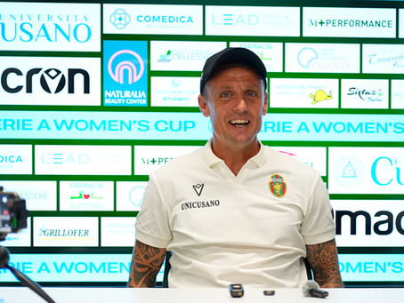 WOMEN'S CUP: SASSUOLO-TERNANA WOMEN, IL PRE PARTITA DI MISTER DEFENDI