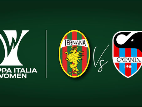 COPPA ITALIA: DATA E ORARIO DI CATANIA-TERNANA WOMEN