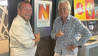 foto Richard van der Weide en Tom Peters