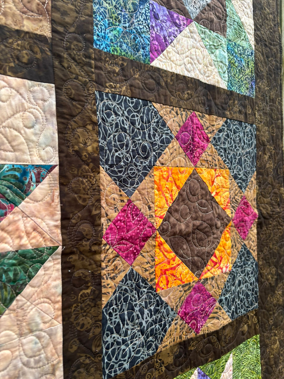 Thumbnail: Smoky Mountain Sunset PDF Quilt Pattern DIGITAL DOWNLOAD
