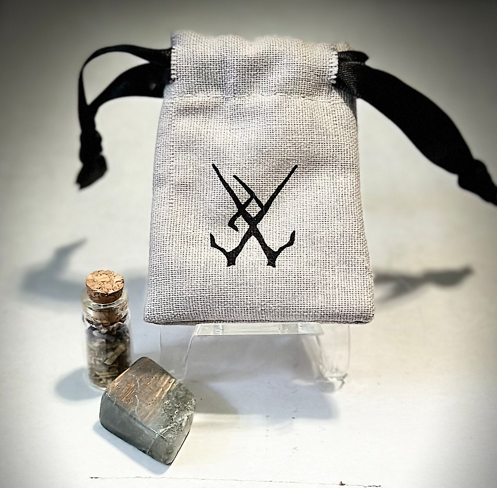 Thumbnail: Energy Pocket/Boobie Crystal & Herb Bag