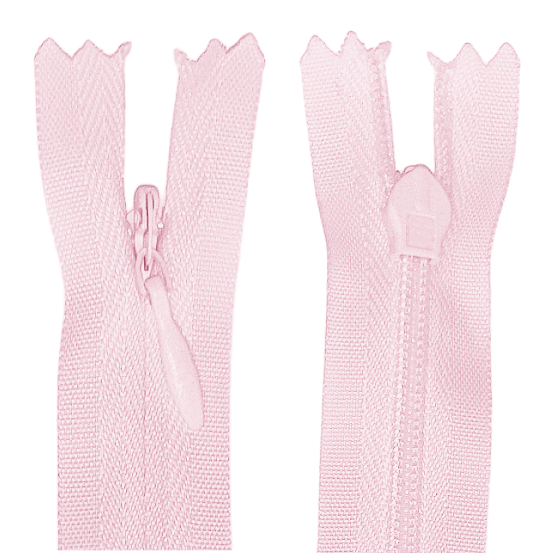 151 - CREMALLERA INVISIBLE - ROSA PASTEL