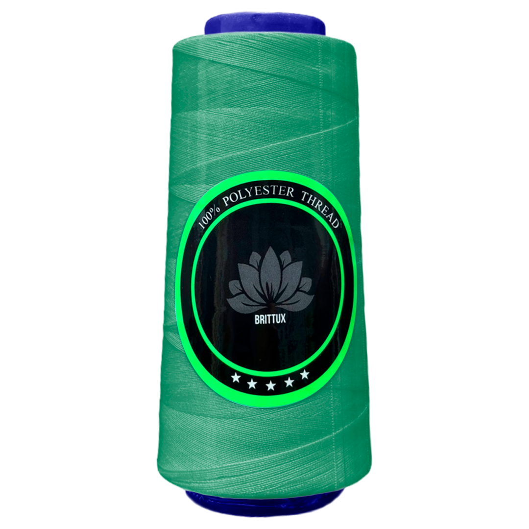 219 - VERDE BOTÁNICO - HILO POLIESTER - BRITTUX ★