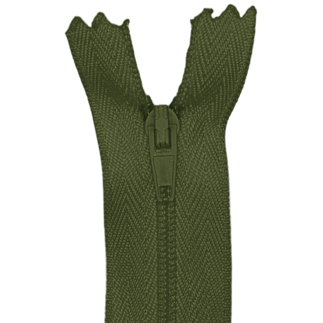 423 - CREMALLERA ESTANDAR - VERDE MILITAR ESTÁNDAR