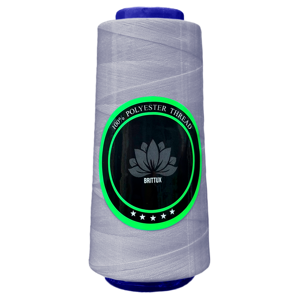190 - LILA PÁLIDO OSCURO - HILO POLIESTER - BRITTUX ★