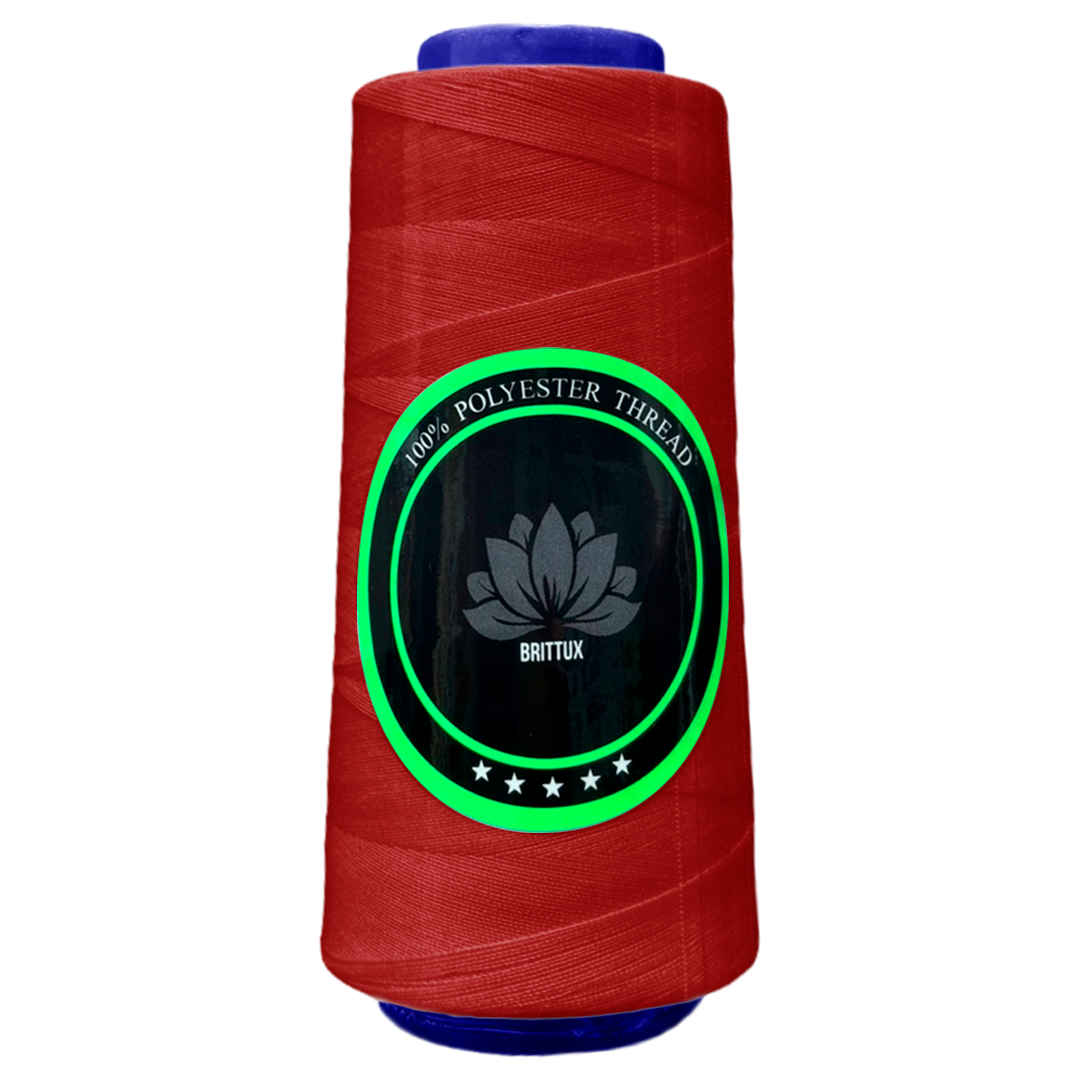 114 - HILO POLIESTER - ROJO - BRITTUX ★