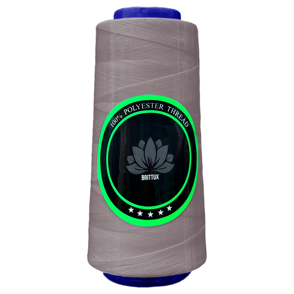 482 - ROSA GRISASECO - HILO POLIESTER - BRITTUX ★