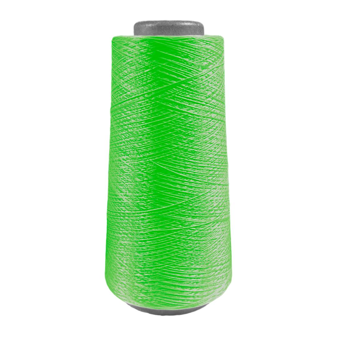 587 - HILAZA POLIESTER - VERDE FLOURESCENTE