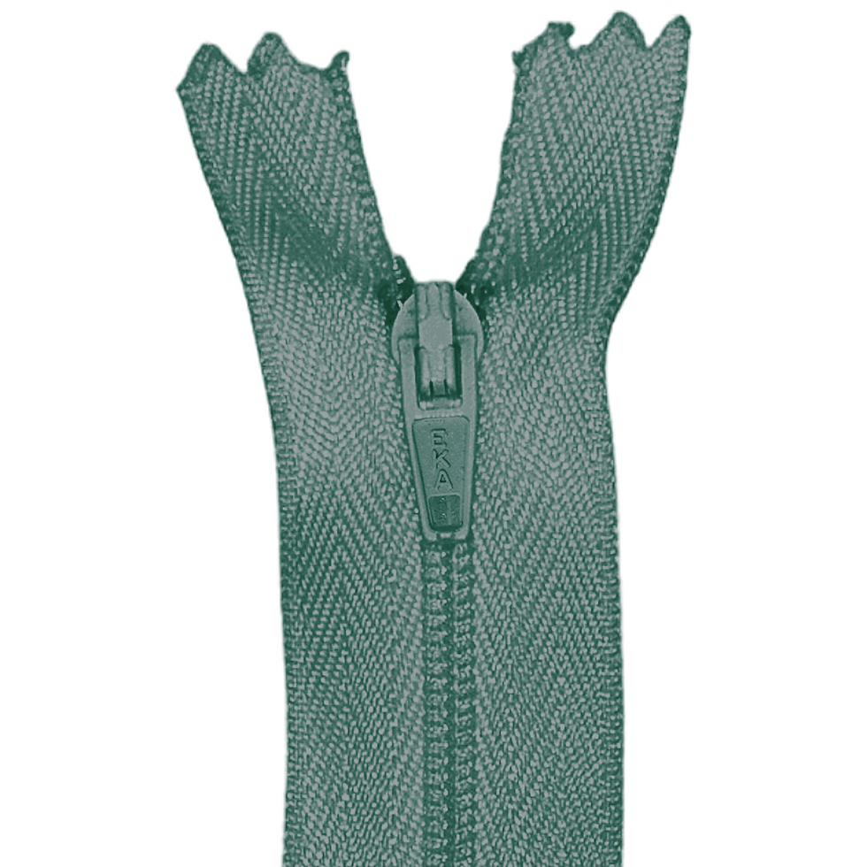 407 - CREMALLERA ESTANDAR - VERDE CENIZA O LAUREL