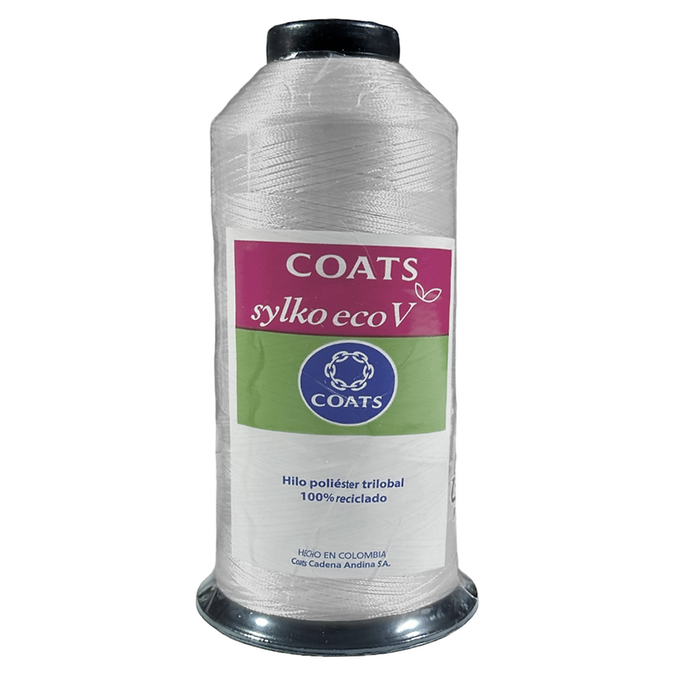 7292 - HILO DE BORDAR - COATS SYLKO - 366 - GRIS PLATA