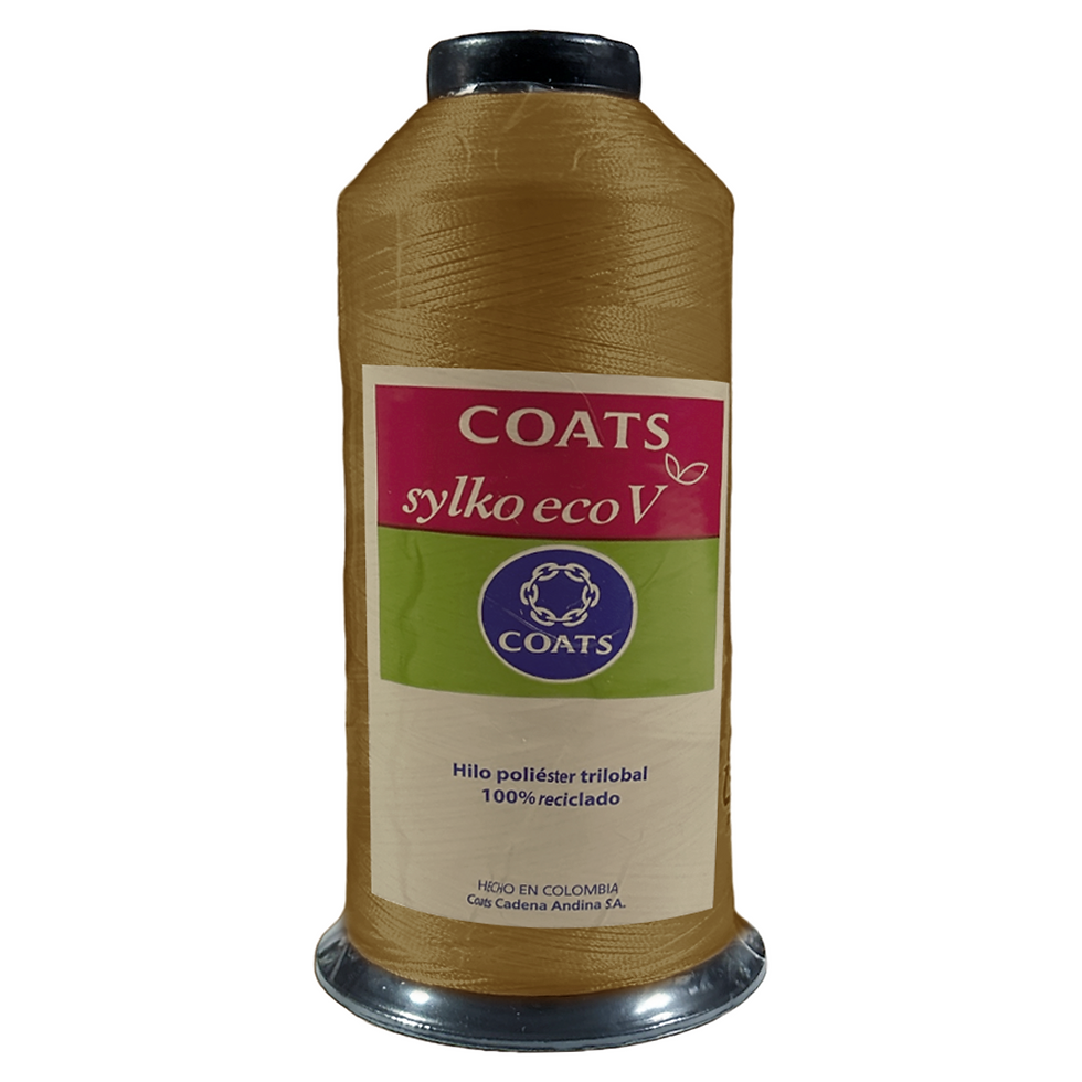 7041 - HILO DE BORDAR - COATS SYLKO - 441-2 - OCRE TIERRA OSCURA