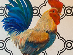 Rooster by Corneille