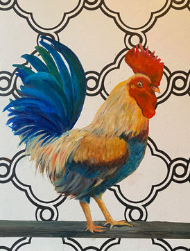 Rooster by Corneille