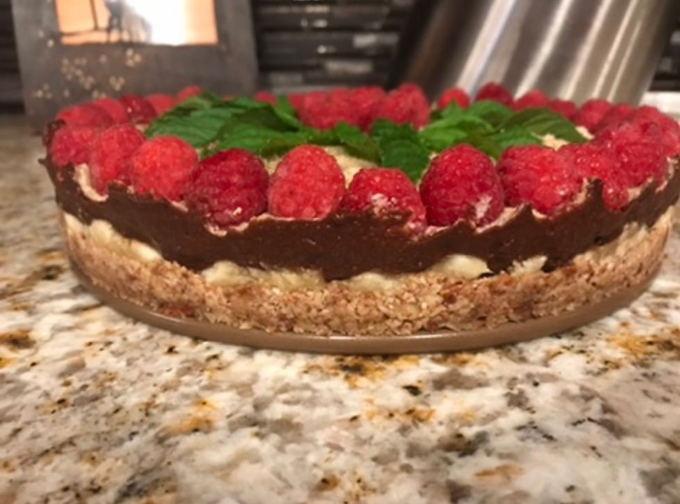 Gourmet Raw Chocolate Banana Raspberry