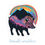 Miniaturbild: Wuide Wuidsau  - Sticker (20 x 20 cm)