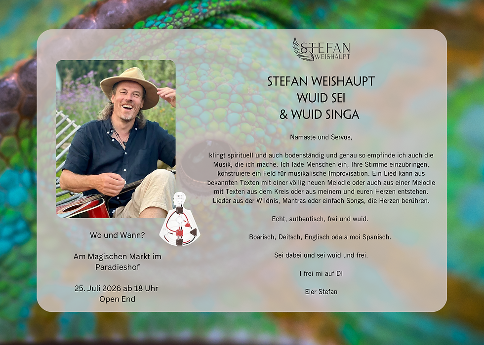 Wuid sei & wuid singa @ MAGISCHER MARKT