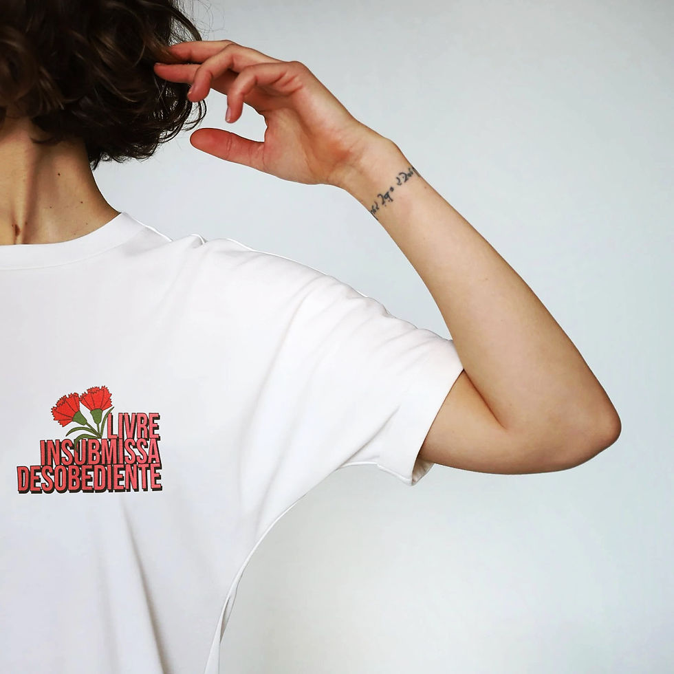 T-Shirt Livre Insubmissa Desobediente