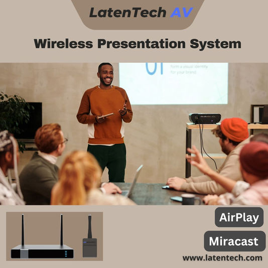 Transform Your Meetings with LatenTech AV Wireless Presentation System