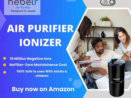Nebelr Car Air Purifier Ionizer