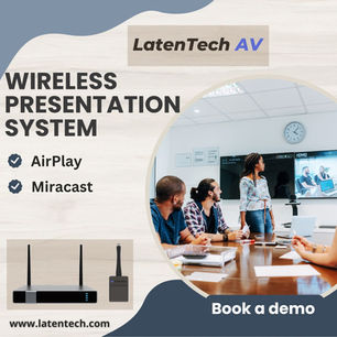 Upgrade Your Meeting Room with LatenTech AV Wireless Presentation System – The Future of Wireless Collaboration