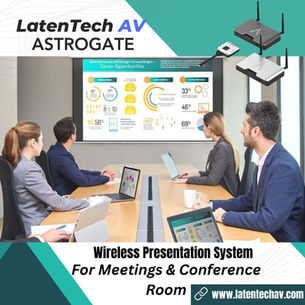 5 REASONS WHY YOU SHOULD SET UP A LATENTECH AV ASTROGATE WIRELESS PRESENTATION SYSTEM