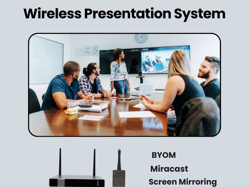 Go Wireless: Transform Your Meeting Room with LatenTech AV in India