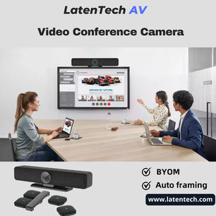 Upgrade Your Meeting Room with Wireless BYOM Video Conferencing – Featuring LatenTech AV Video Conference Camera