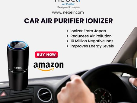 Nebelr Car Air Purifier Ionizer