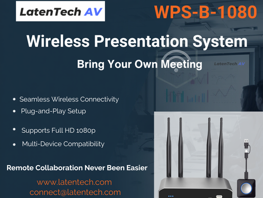 LatenTech AV WPS-B-1080 Wireless Presentation System