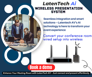 Transforming Meeting Rooms with Latentech AI Wireless Presentation System: Boosting Efficiency by 80%