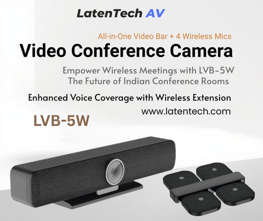 LatenTech AV All-in-One Video Bar LVB-5W