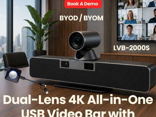 LatenTech AV LVB-2000S — See More. Hear More. Collaborate Better.