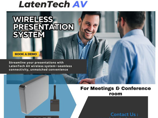 Embrace Effortless Presentations: Discover the Power of LatenTech AV Wireless Presentation System
