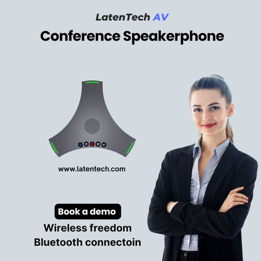 Empower Hybrid Work in India with the LatenTech AV Conference Speakerphone