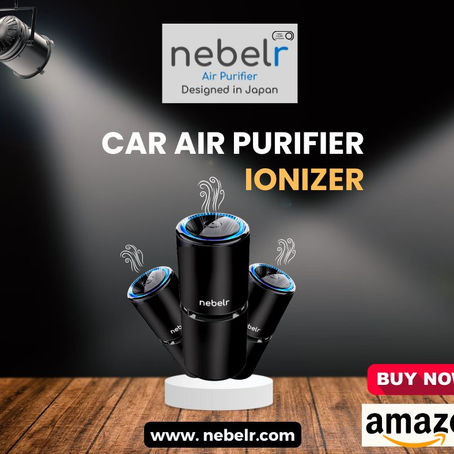 Nebelr Car Air Purifier Ionizer: Breathe Easy On Every Drive