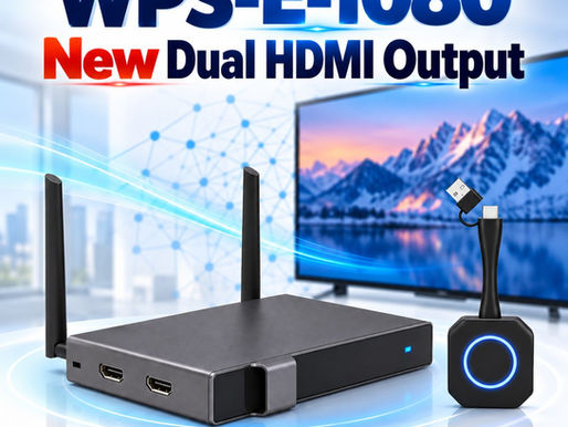 LatenTech AV WPS-E-1080: Enterprise-Grade 4K Wireless Presentation System