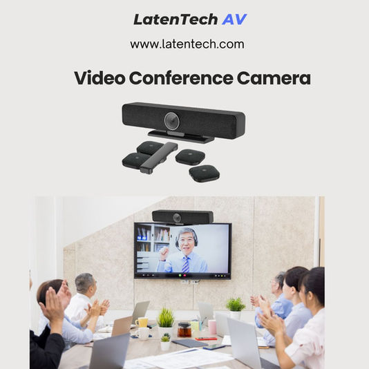 Redefine Remote Meetings with LatenTech AV Video Conference Camera