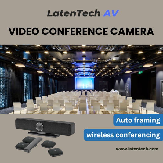 Upgrade Your Meeting Room with LatenTech AV Video Conferencing Camera – The Best BYOM Solution in India